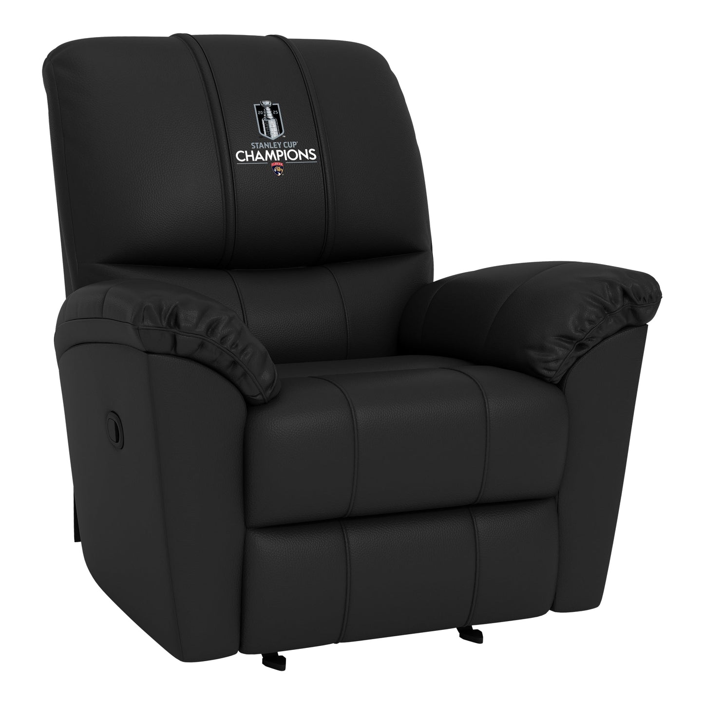 Rocker Recliner with Florida Panthers 2025 Champions Logo