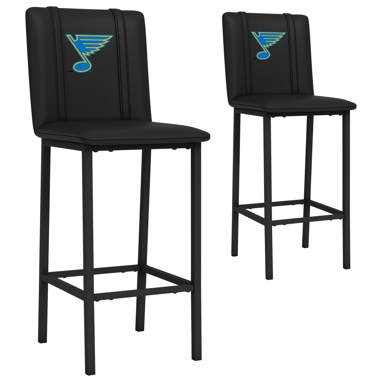 Bar Stool 500 with St. Louis Blues Primary Logo Set of 2