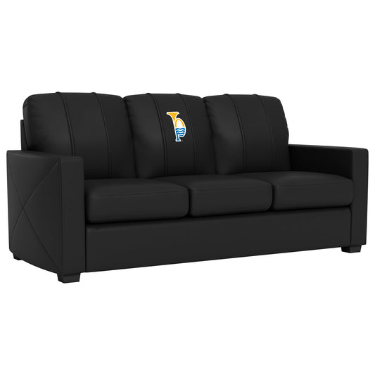 Silver Sofa with St. Louis Blues Tertiary Logo