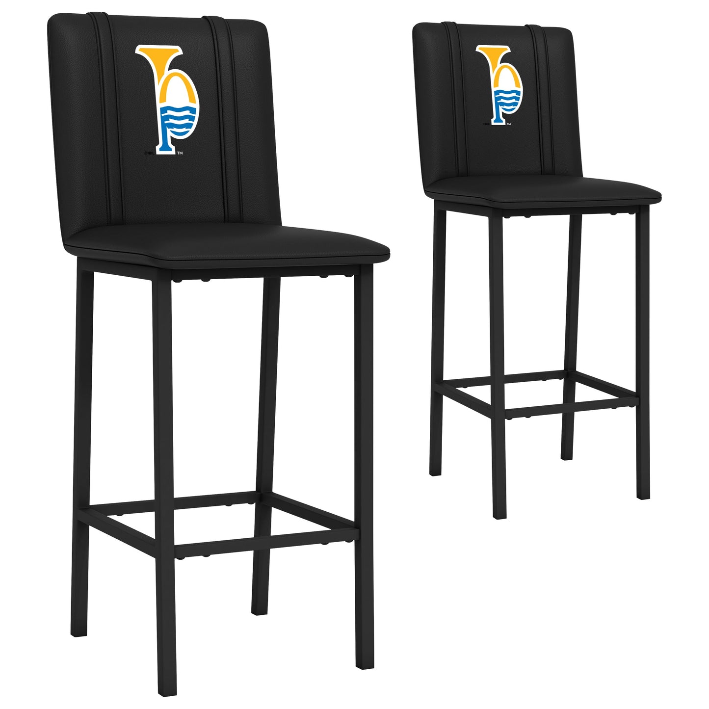 Bar Stool 500 with St. Louis Blues Tertiary Logo Set of 2