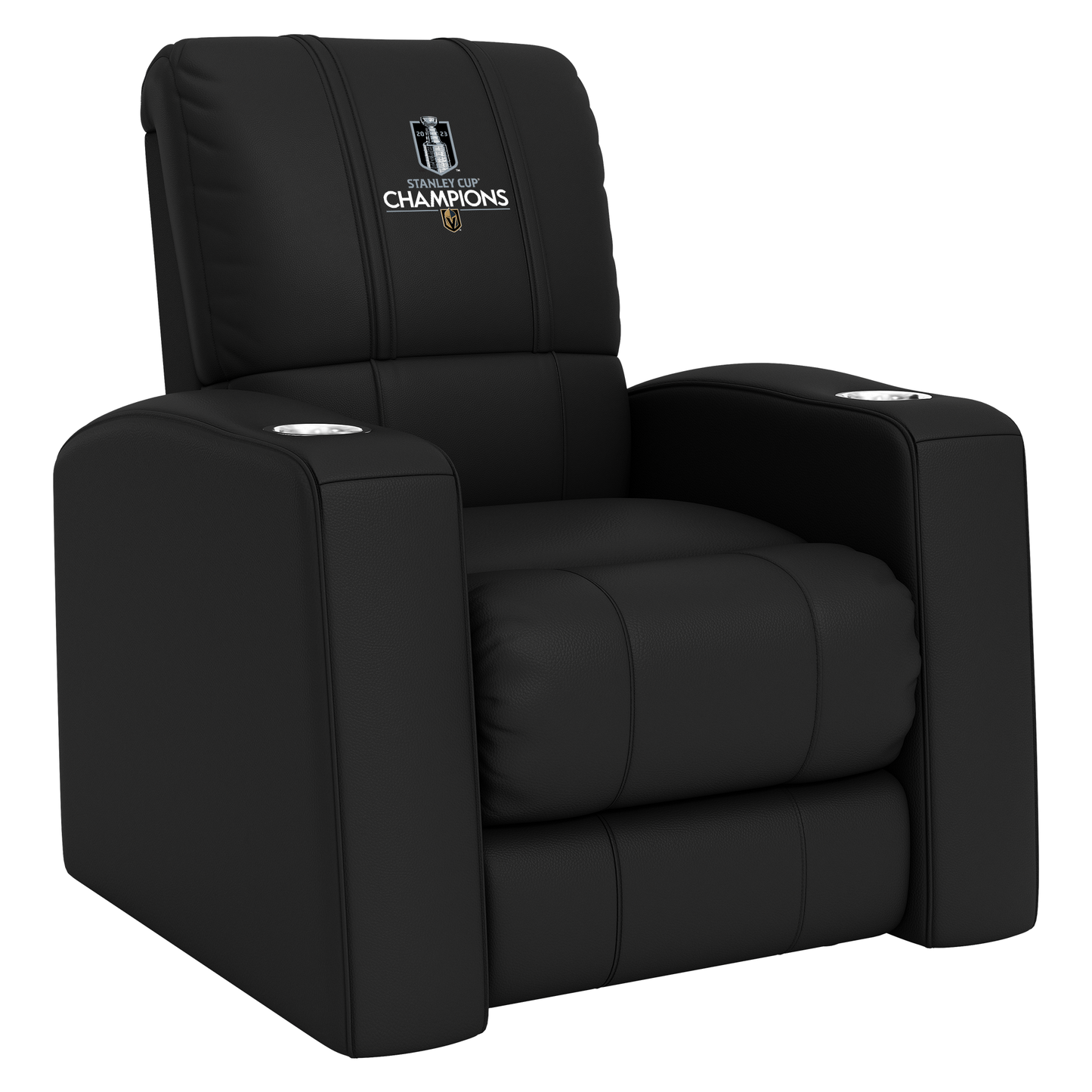 Relax Home Theater Recliner with Vegas Golden Knights 2023 Champions Logo