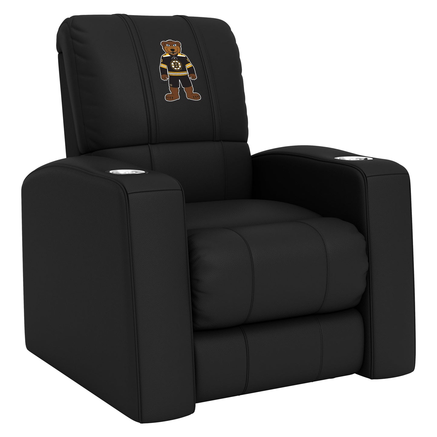 Relax Home Theater Recliner with Boston Bruins Blades Mascot Logo