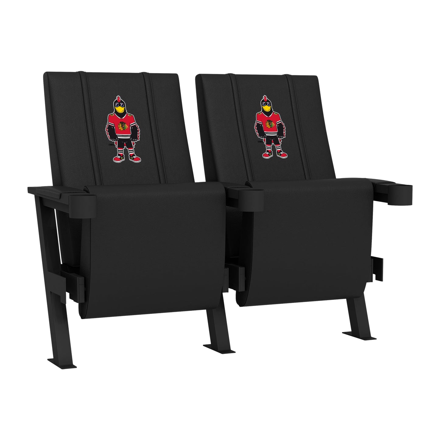 SuiteMax 3.5 VIP Seats with Chicago Blackhawks Tommy Mascot Logo