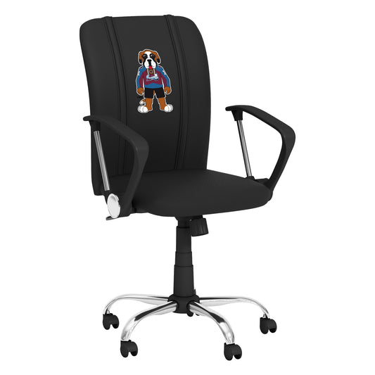 Curve Task Chair with Colorado Avalanche Bernie Mascot Logo