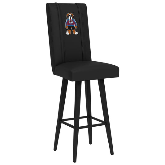 Swivel Bar Stool 2000 with Colorado Avalanche Bernie Mascot Logo