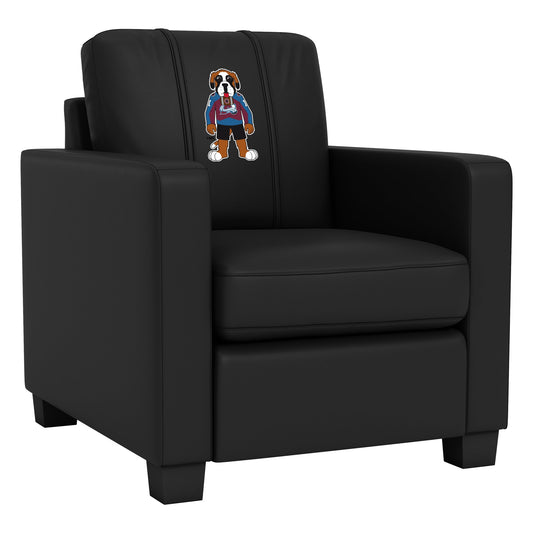 Dyno Stationary Club Chair with Colorado Avalanche Bernie Mascot Logo