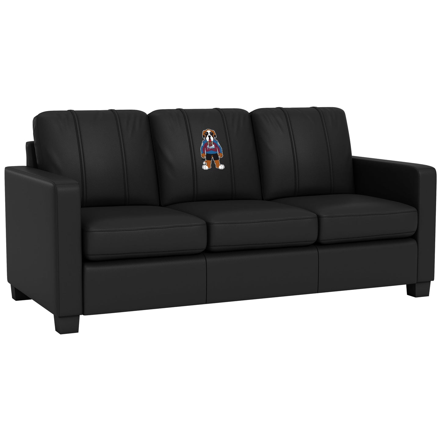 Dyno Stationary Sofa with Colorado Avalanche Bernie Mascot Logo