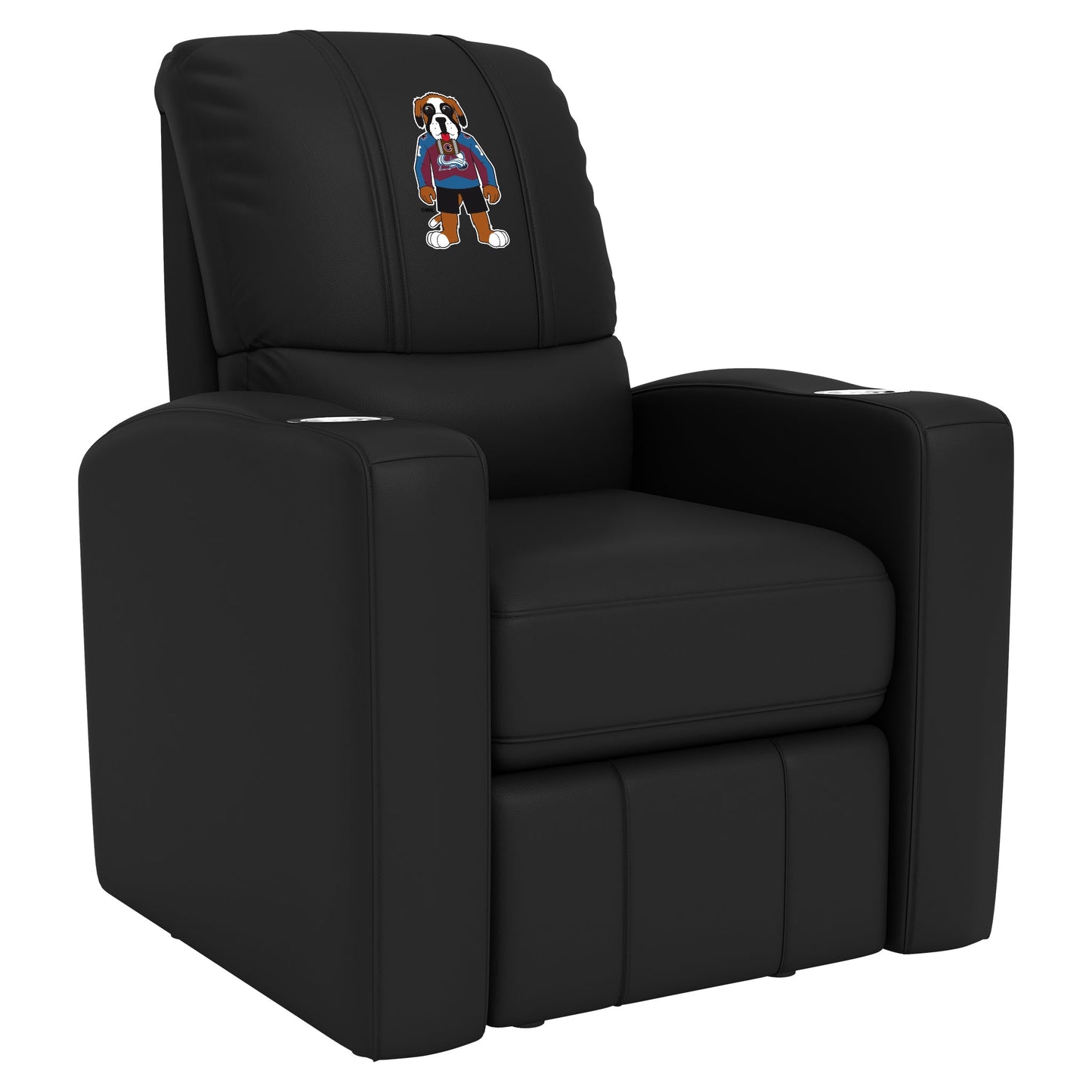 Stealth Recliner with Colorado Avalanche Bernie Mascot Logo