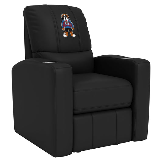 Stealth Recliner with Colorado Avalanche Bernie Mascot Logo