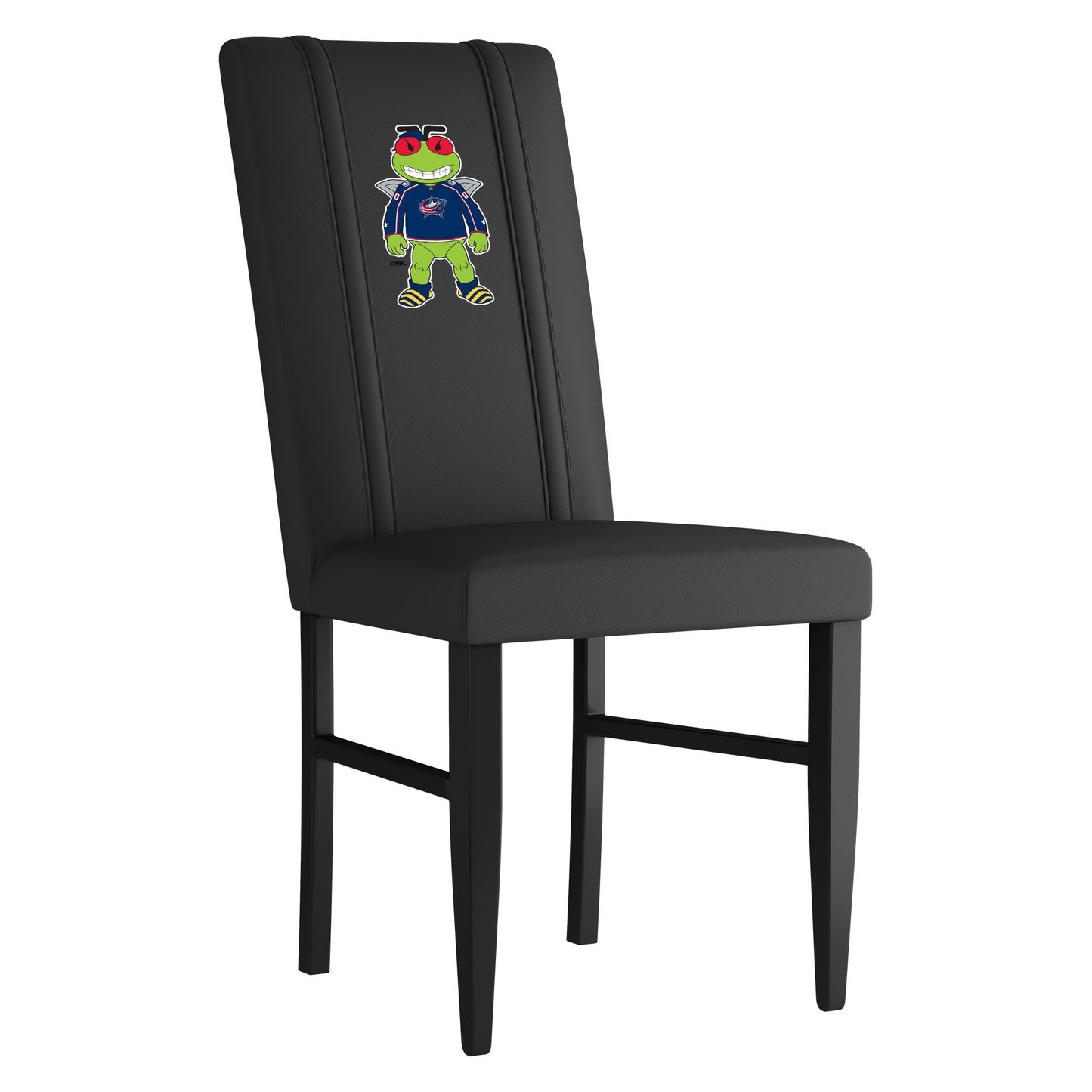 Side Chair 2000 with Columbus Blue Jackets Stinger Mascot Logo Set of 2