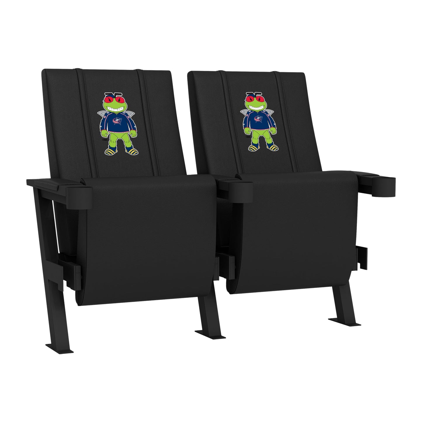 SuiteMax 3.5 VIP Seats with Columbus Blue Jackets Stinger Mascot Logo