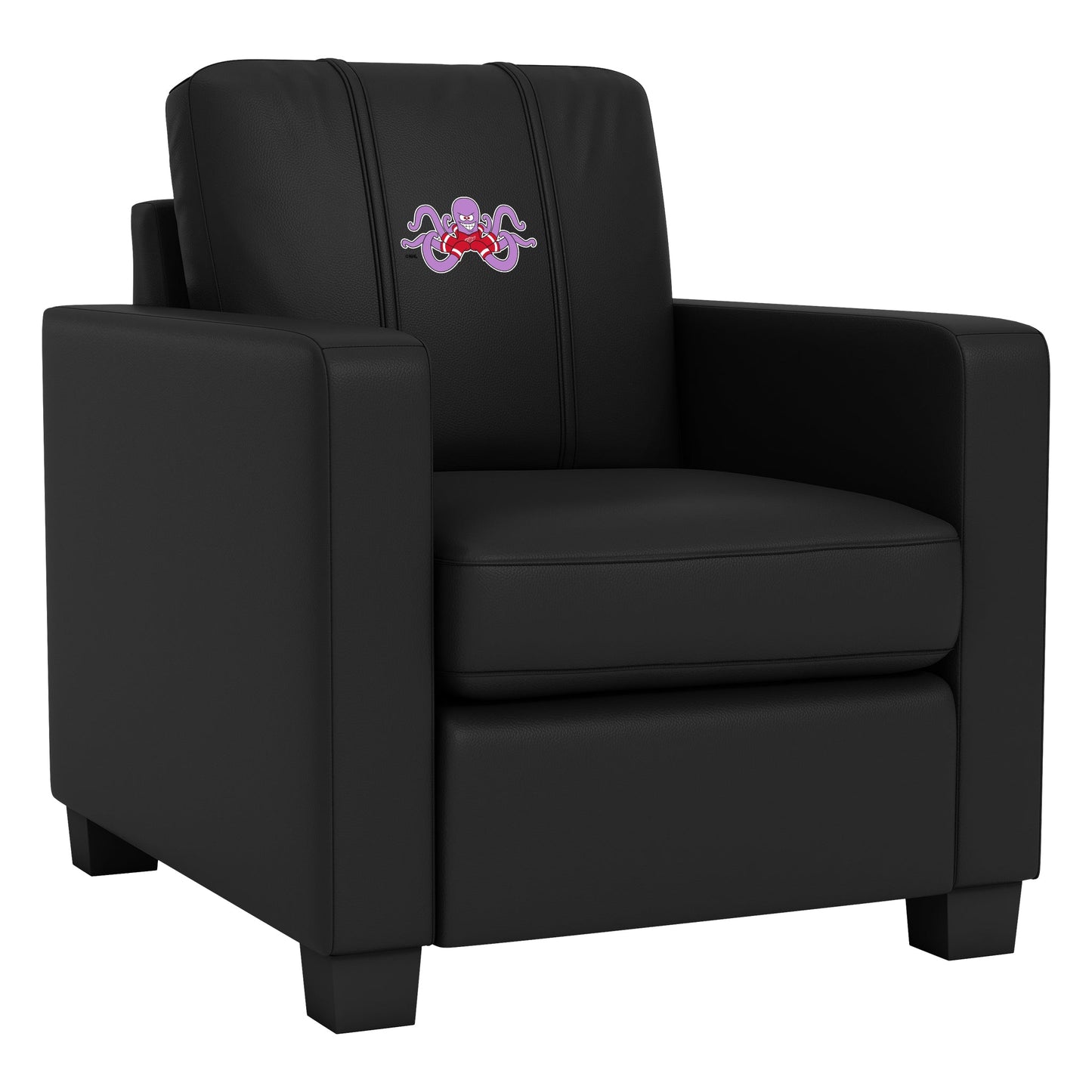 Dyno Stationary Club Chair with Detroit Red Wings Al Mascot Logo