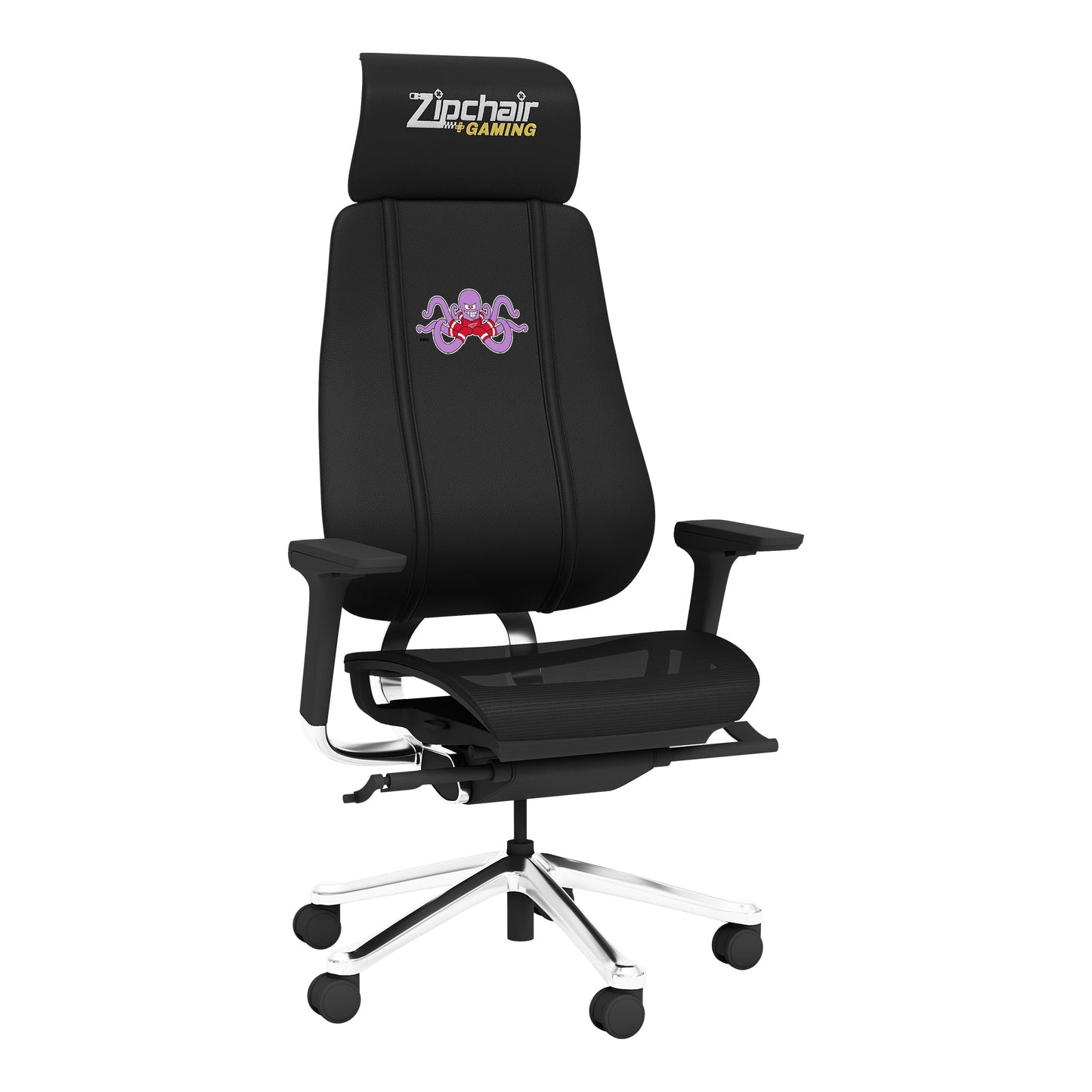 PhantomX Mesh Gaming Chair with Detroit Red Wings Al Mascot Logo