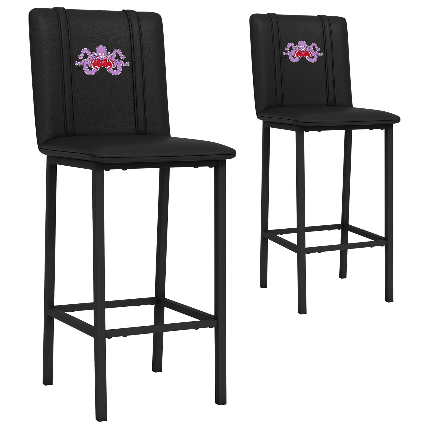 Bar Stool 500 with Detroit Red Wings Al Mascot Logo Set of 2