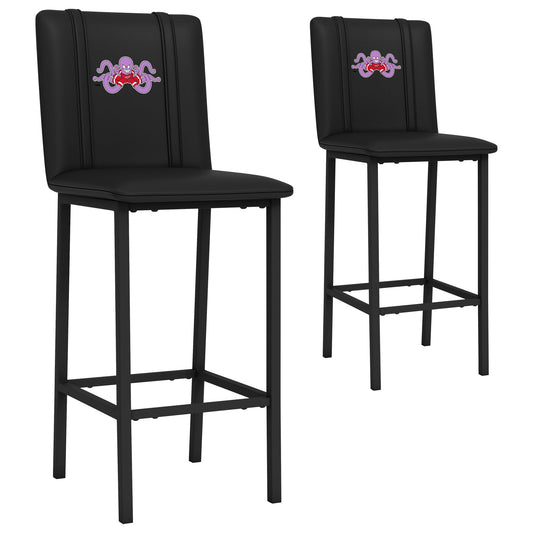 Bar Stool 500 with Detroit Red Wings Al Mascot Logo Set of 2
