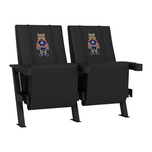 SuiteMax 3.5 VIP Seats with Edmonton Oilers Hunter Mascot Logo
