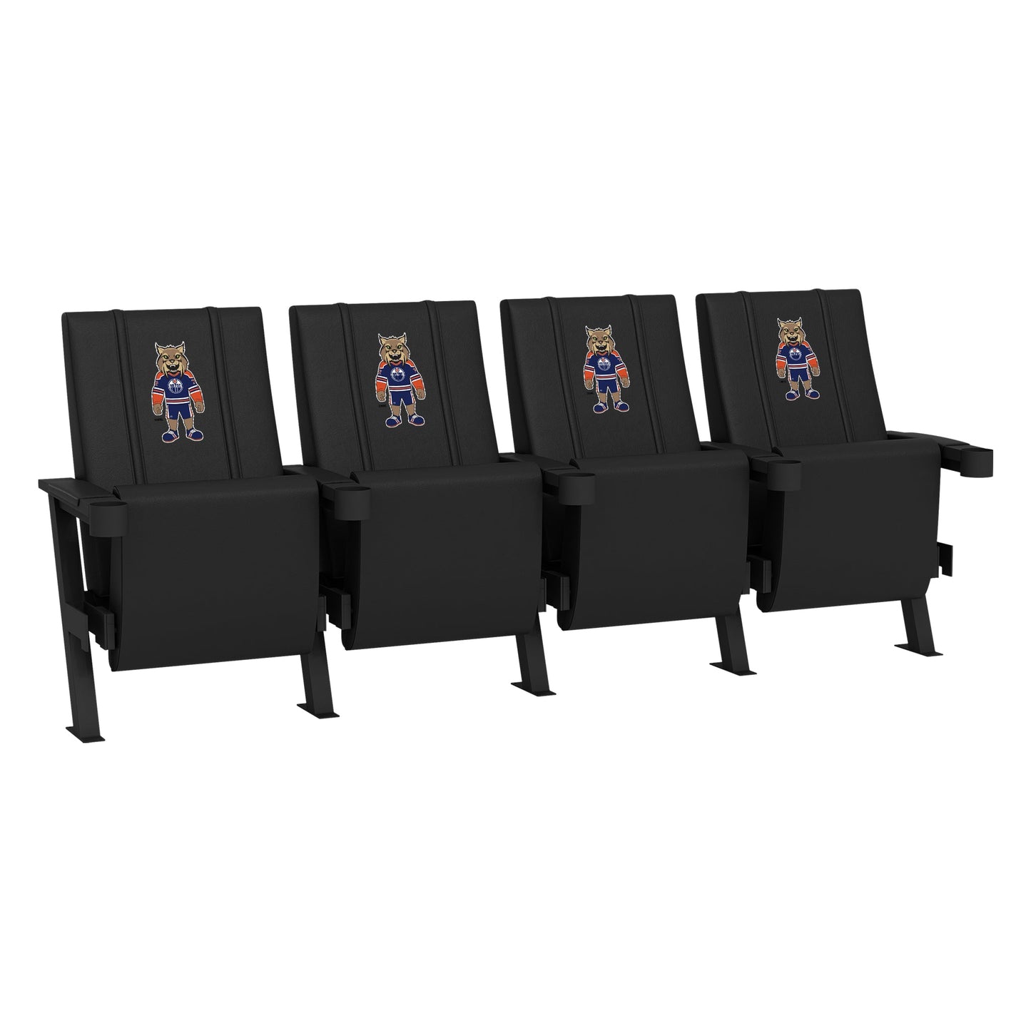 SuiteMax 3.5 VIP Seats with Edmonton Oilers Hunter Mascot Logo