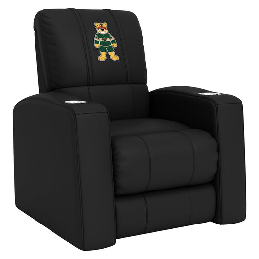 Relax Home Theater Recliner with Minnesota Wild Nordy Mascot Logo