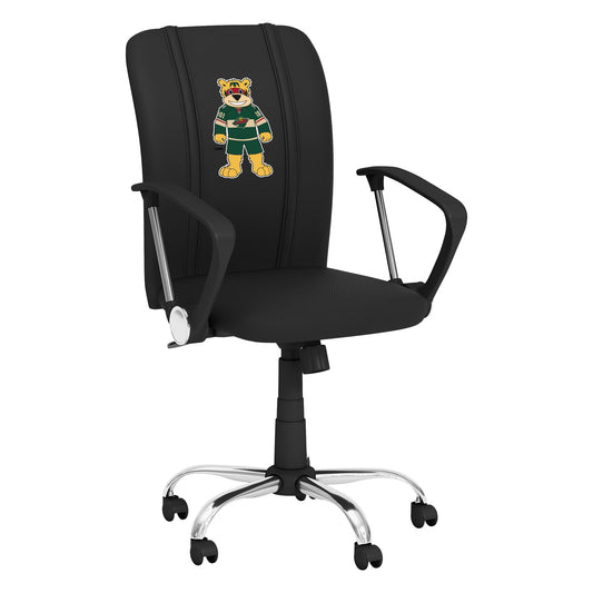 Curve Task Chair with Minnesota Wild Nordy Mascot Logo