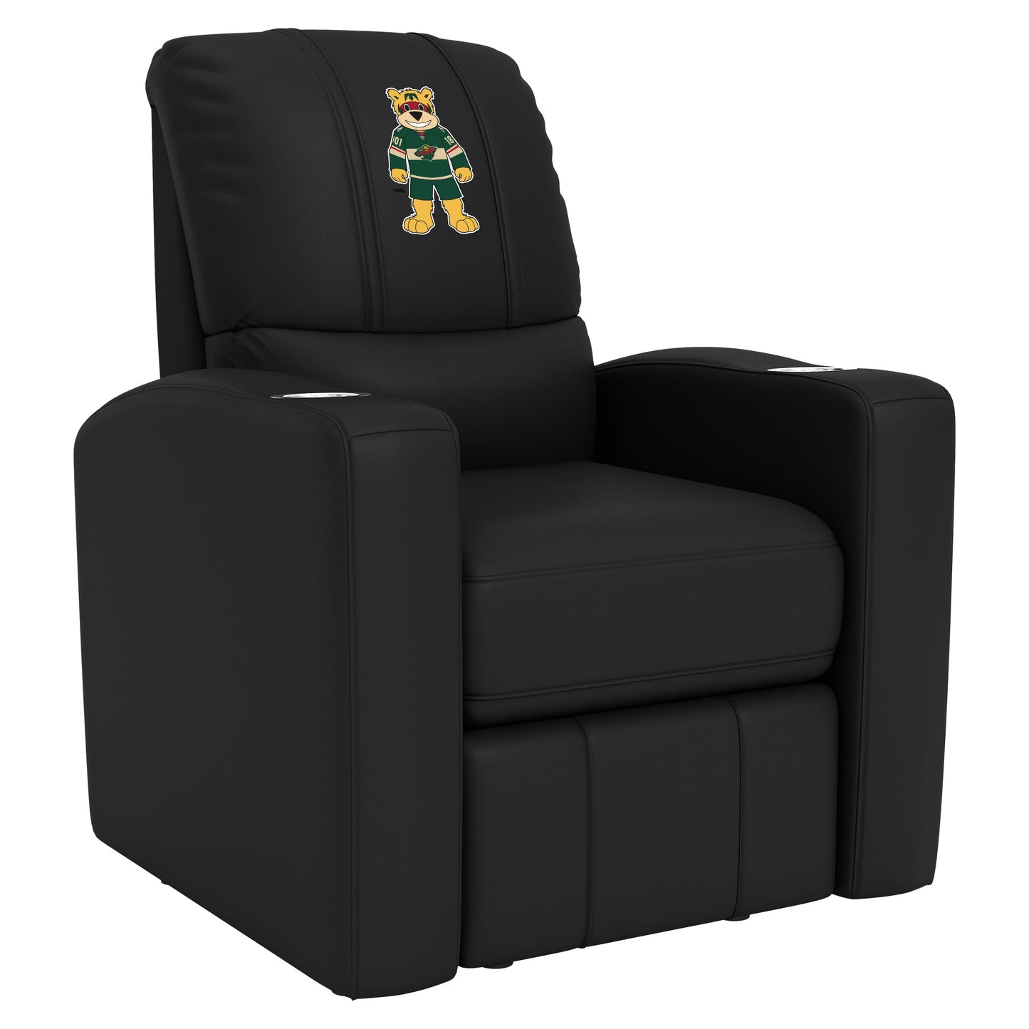 Stealth Recliner with Minnesota Wild Nordy Mascot Logo