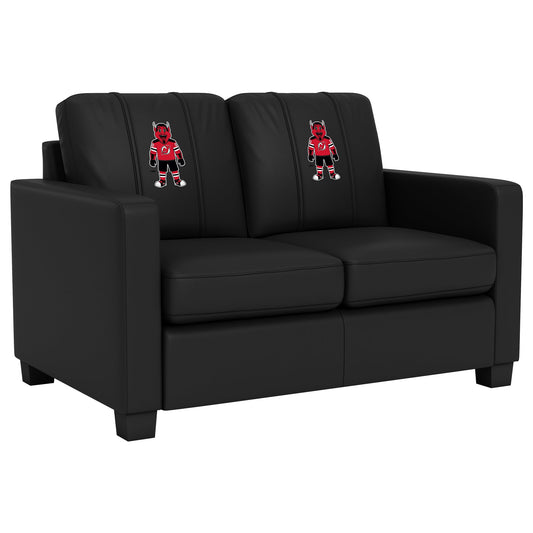 Dyno Stationary Loveseat with New Jersey Devils Mascot Logo