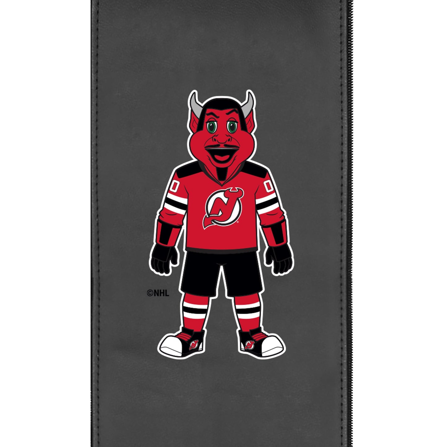 Stealth Recliner with New Jersey Devils Mascot Logo
