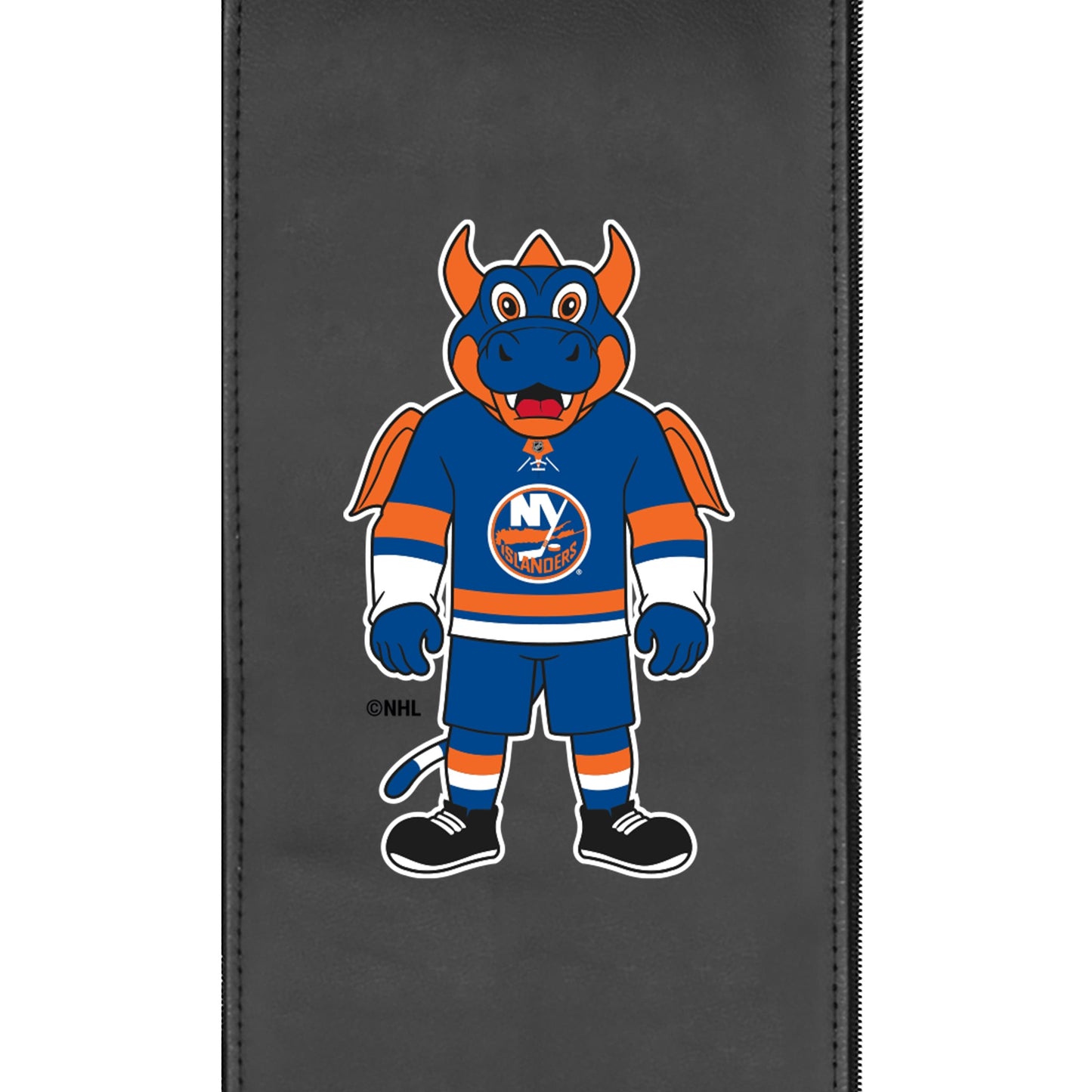 Swivel Bar Stool 2000 with New York Islanders Sparky Mascot Logo