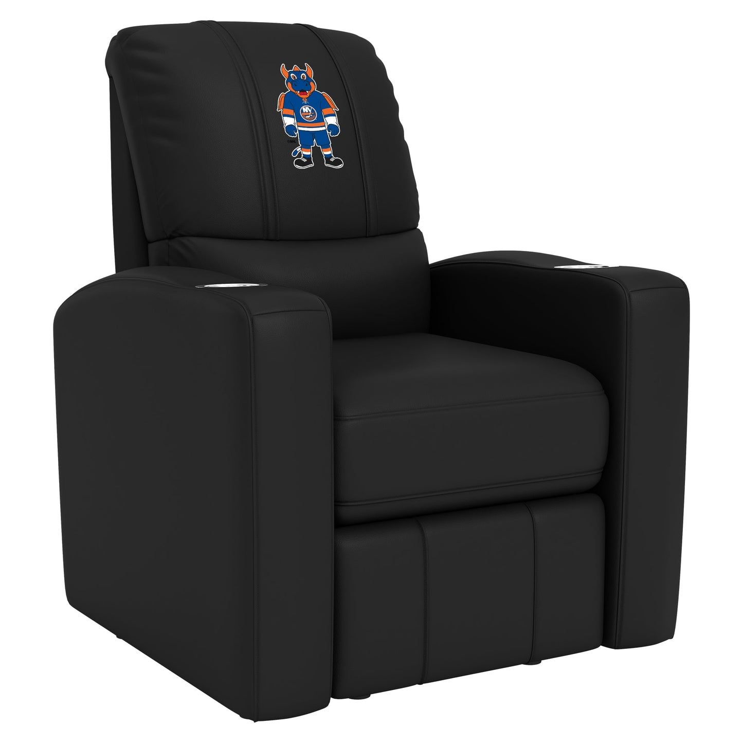 Stealth Recliner with New York Islanders Sparky Mascot Logo