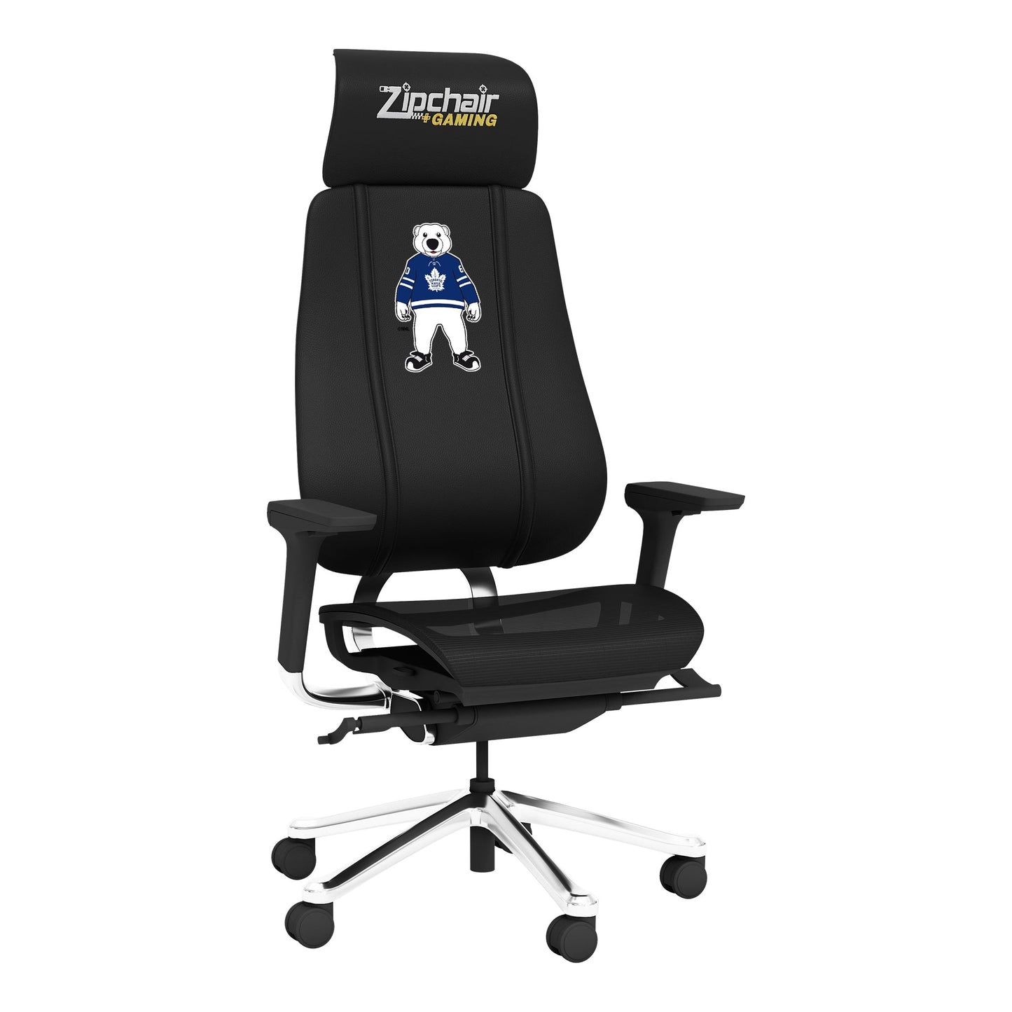 PhantomX Mesh Gaming Chair with Toronto Maple Leafs Carlton Mascot Logo