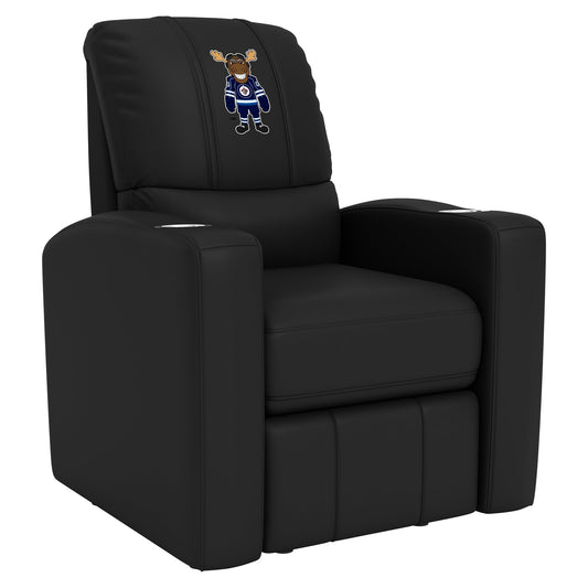 Stealth Recliner with Winnipeg Jets Moose Mascot Logo