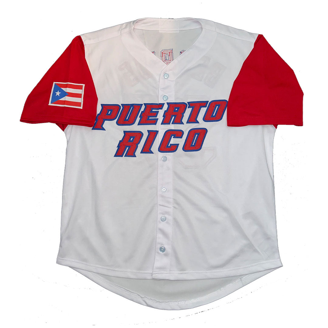 Jose Berrios Autographed Custom Puerto Rico WBC Jersey JSA COA Toronto Blue Jays