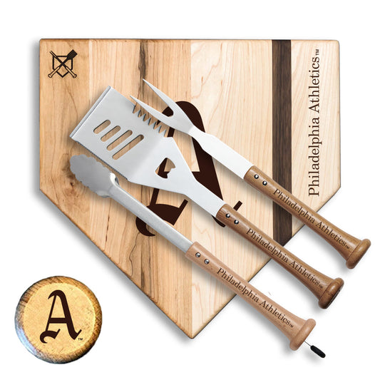 Philadelphia Athletics "SILVER SLUGGER" Combo Set