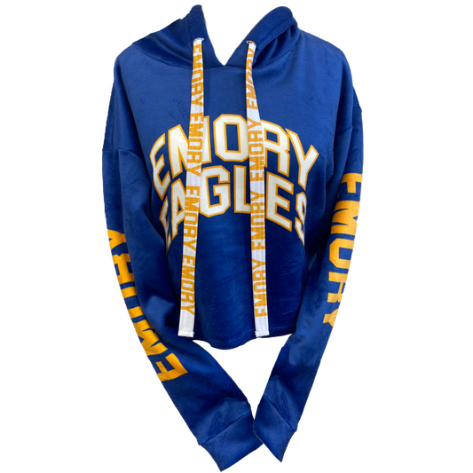 Emory Varsity Furry Hoodie