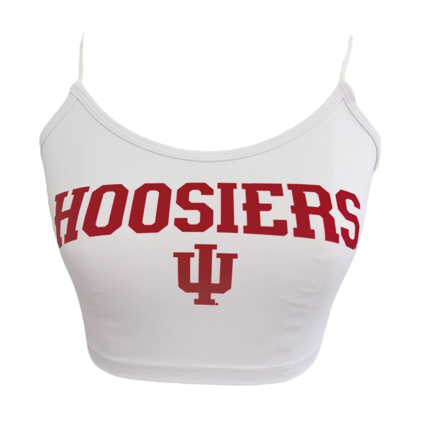 Indiana Hoosiers White Spaghetti Tank