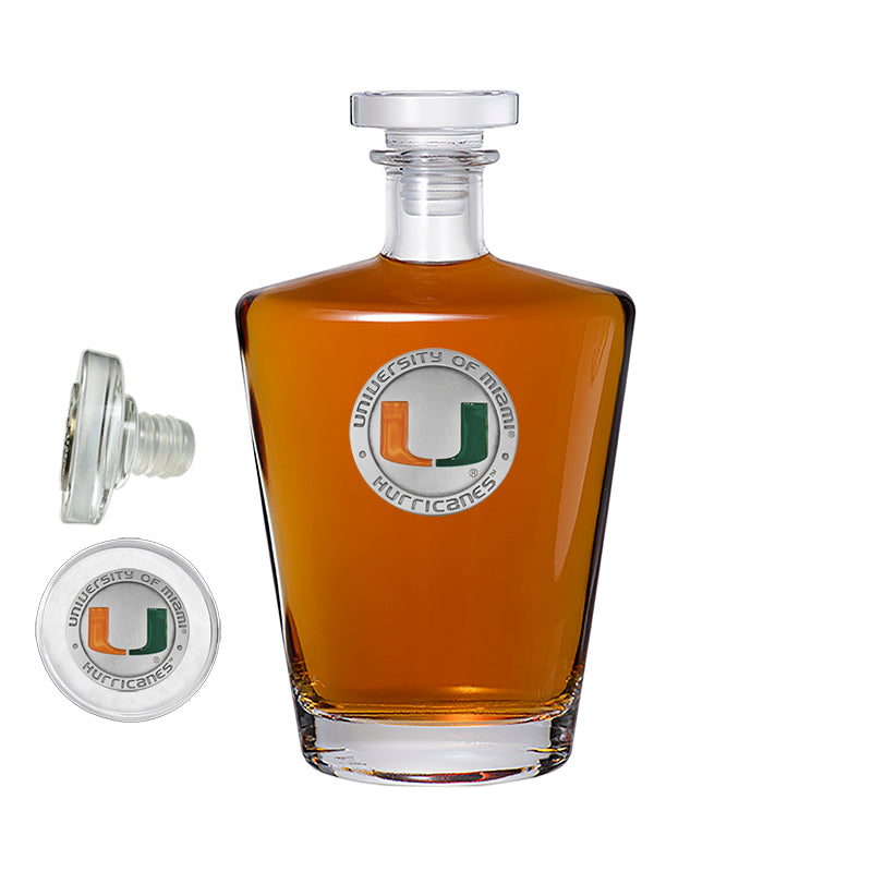 University of Miami Royal Decanter
