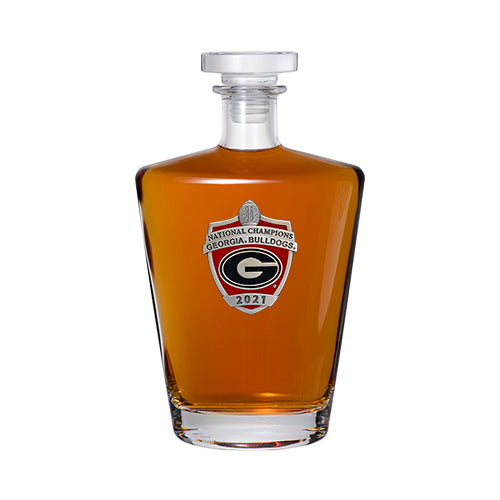2021 Georgia Football Championship Royal Decanter