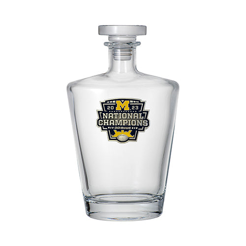 2023 Michigan Football Championship Royal Decanter