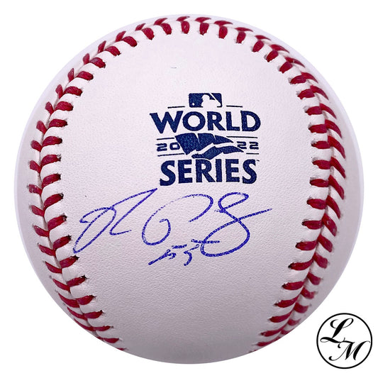 Ryan Pressly Astros Autographed 2022 World Series Baseball JSA COA