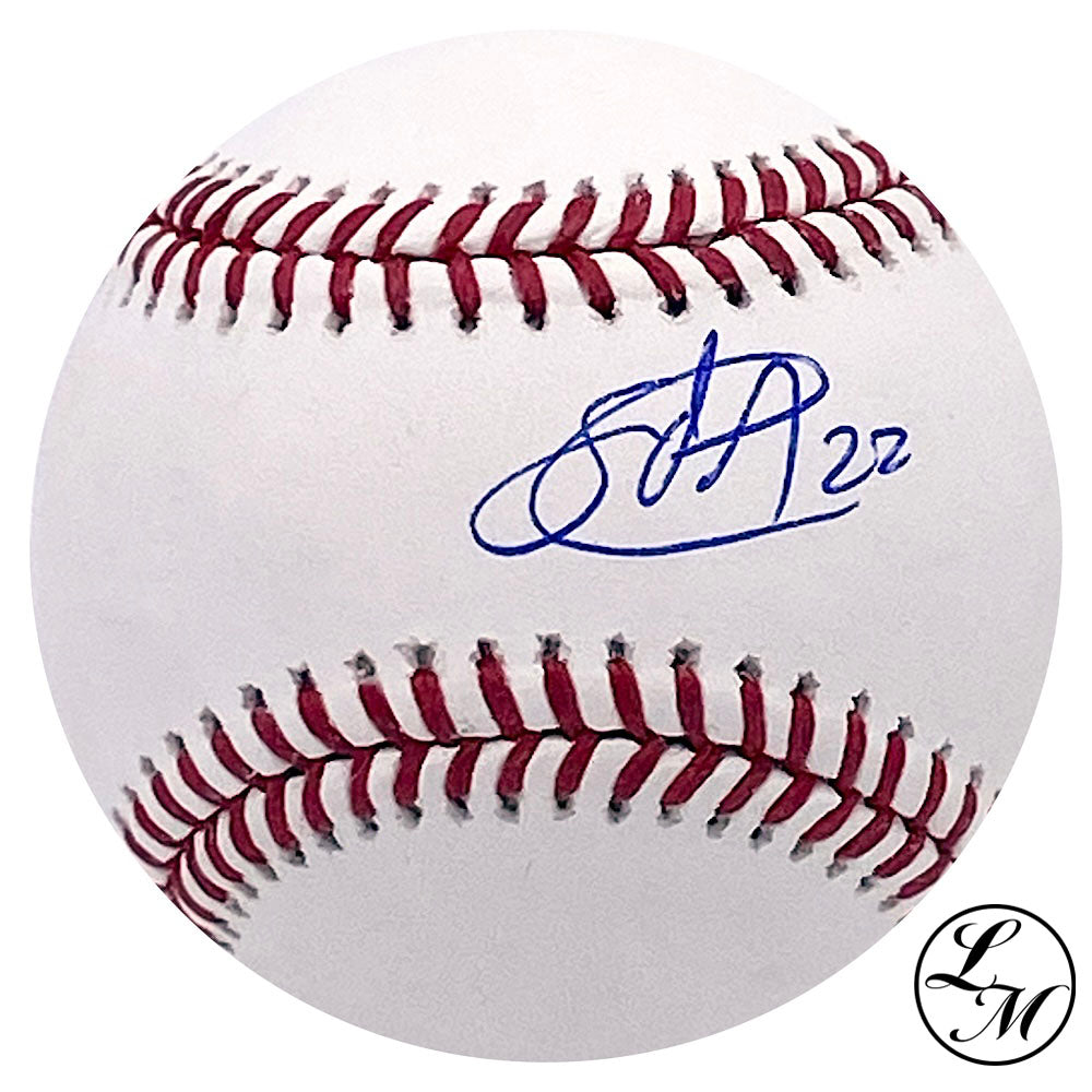 Sandy Alcantara Autographed ROMLB Baseball Miami Marlins CY YOUNG COA!