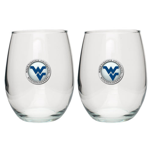 West Virginia University Stemless Goblet (Set Of 2)