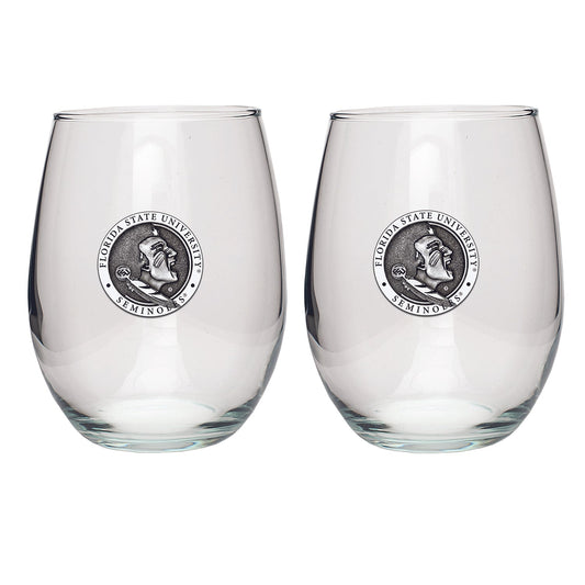 Florida State University Seminoles Stemless Goblets