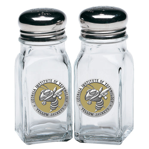 Georgia Tech Buzz Logo Salt & Pepper Shakers