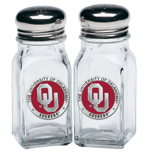 University of Oklahoma Salt & Pepper Shakers