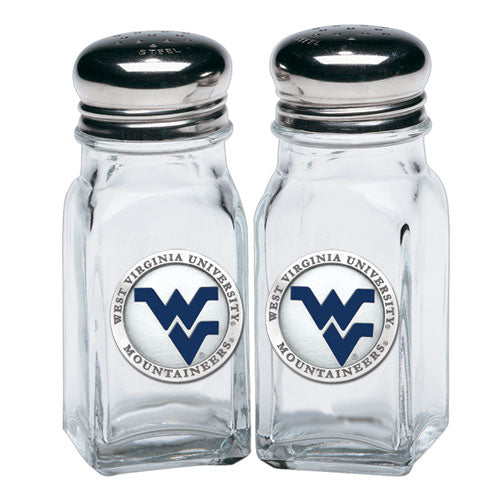 West Virginia University Salt & Pepper Shakers