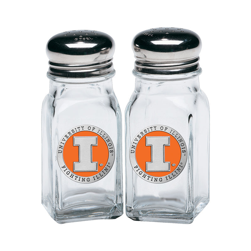 University of Illinois Salt & Pepper Shakers