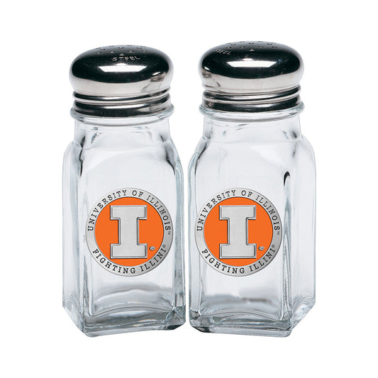 University of Illinois Salt & Pepper Shakers
