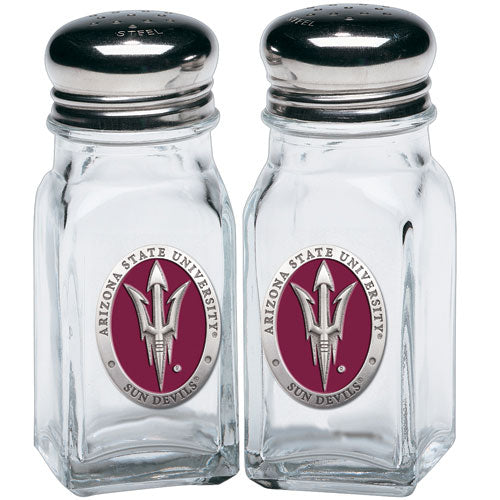 Arizona State University Pitch Fork Logo Salt & Pepper Shakers