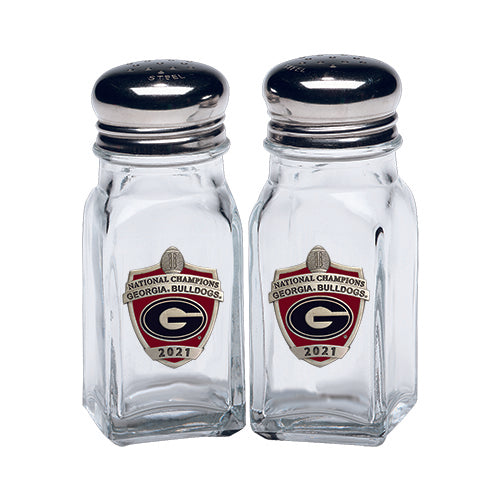 2021 Georgia Football Championship Salt & Pepper Shakers