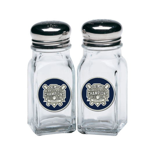 Ole Miss Baseball National Champions 2022 Salt & Pepper Shakers