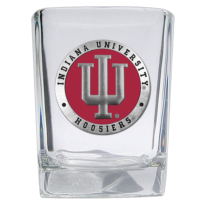 Indiana University Square Shot Glass